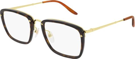 Gucci GG0676O Dark Havana 53/21/145 men Eyewear Frame